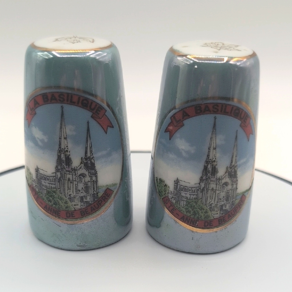 La Basilique Salt and Pepper Shakers